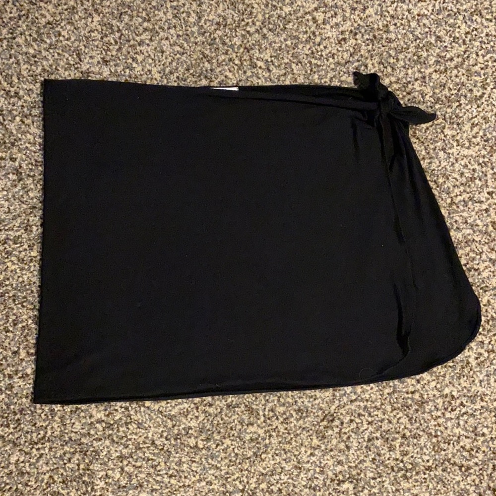 Robin Piccone OS Black Side Tie Sarong